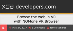NOMone VR Browser NOMone VR Browser